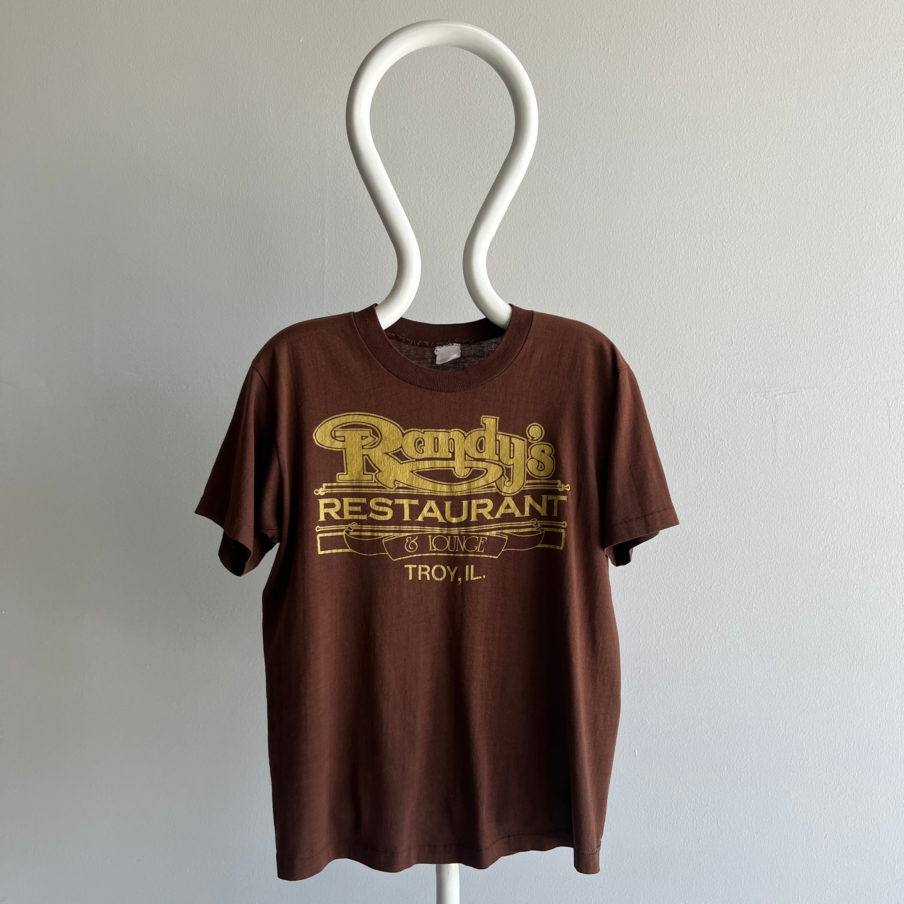 1970s Randy's Restaurant & Lounge - Troy, Illinois - T-Shirt