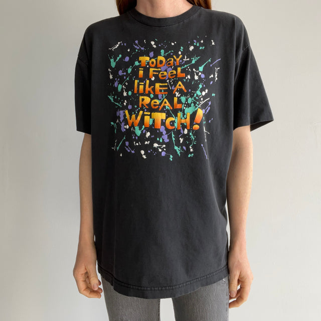 1990s Today I Feel Like a Witch T-Shirt