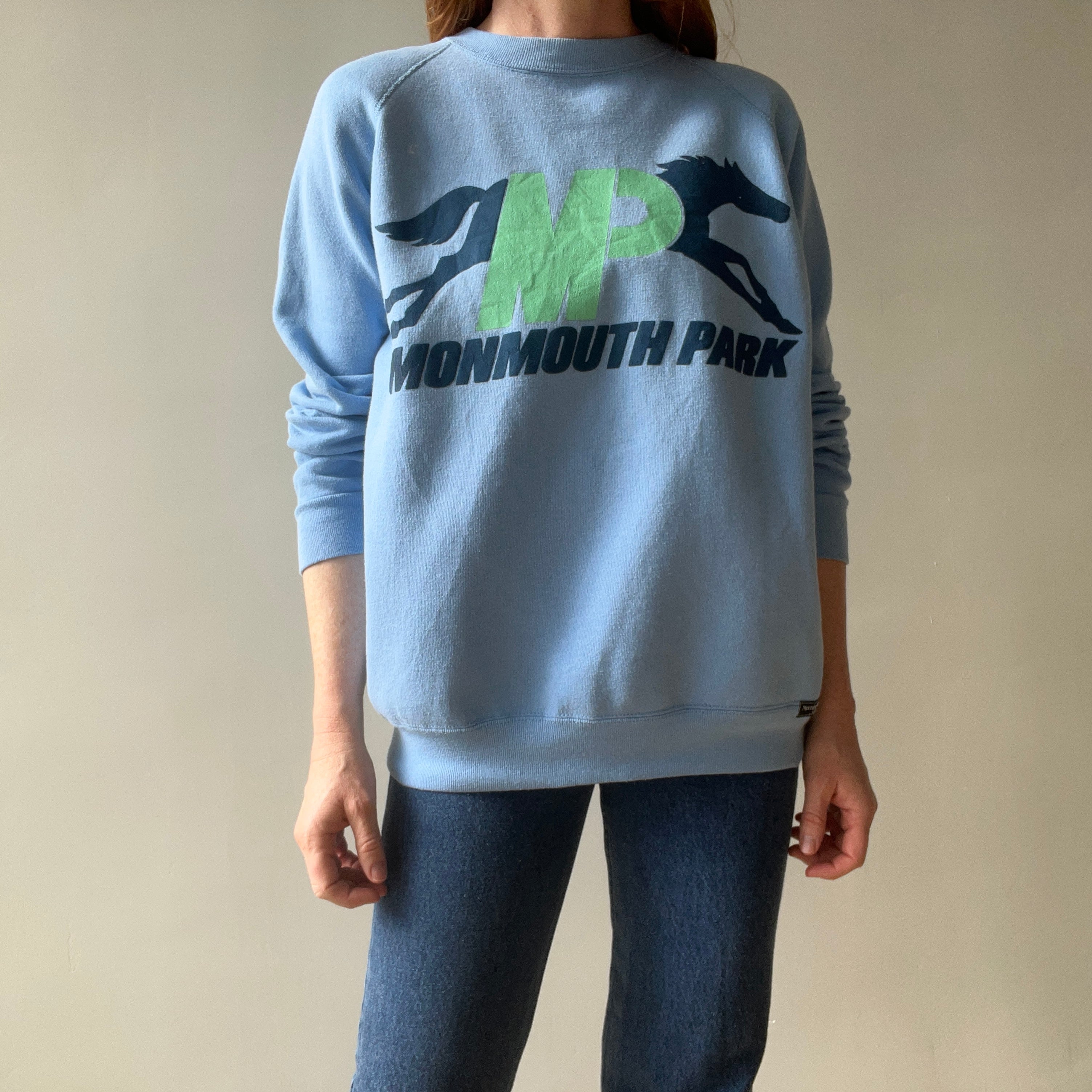 1980/90 Monmouth Park - Thoroughbred Racetrack Sweatshirt