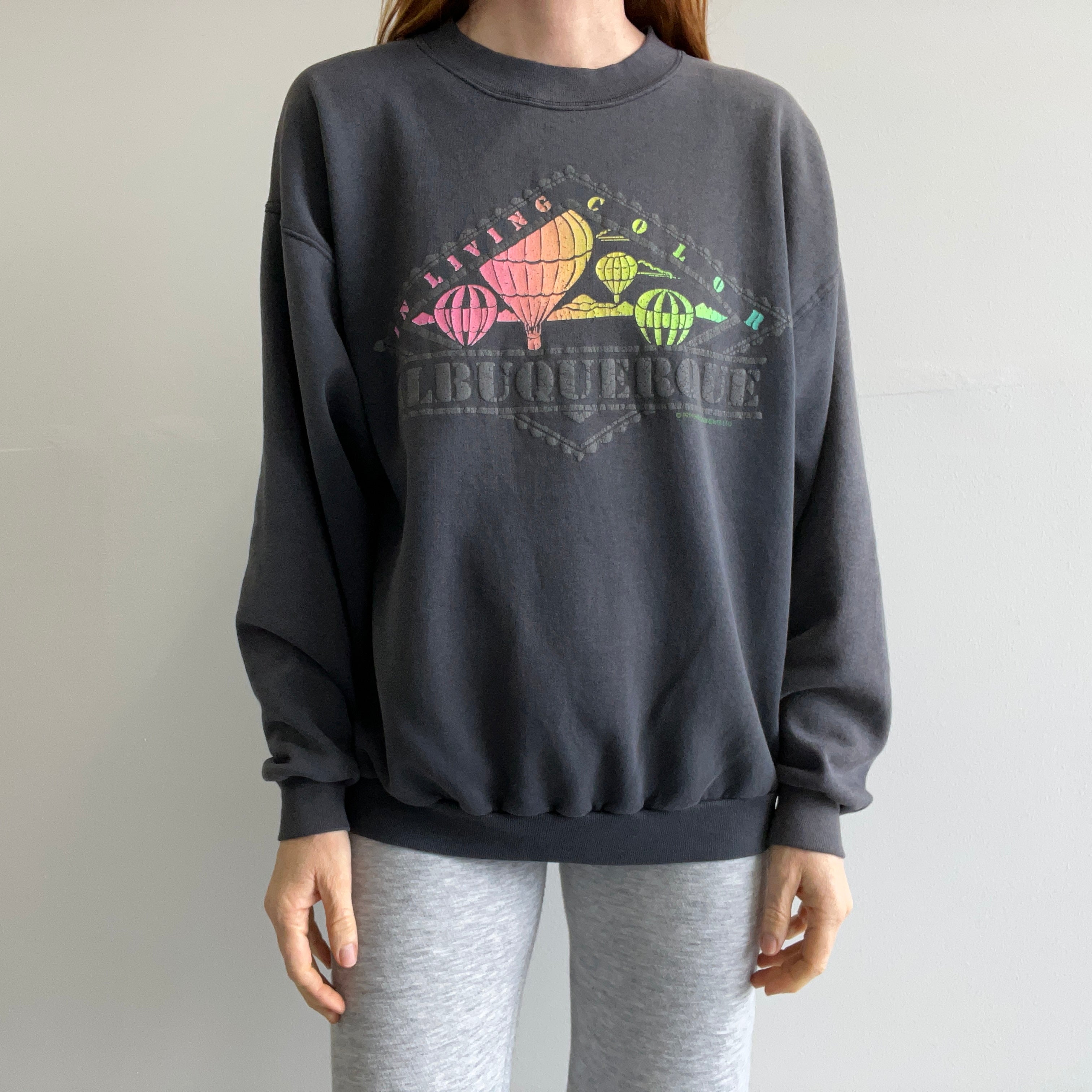 1991 Sun Faded Albuquerque Sweatshirt