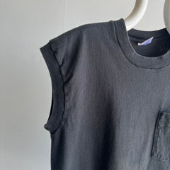 1980s Blank Muscle Pocket Tank !!!