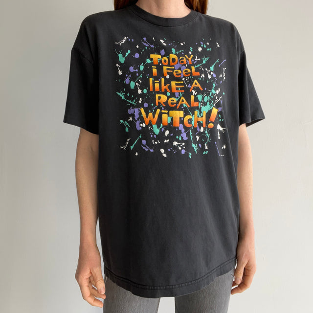 1990s Today I Feel Like a Witch T-Shirt