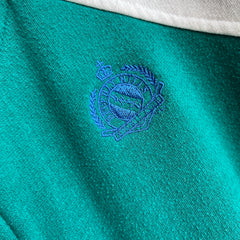 1980s Beverly Hills Sports Club Zip Up Sweatshirt with Pockets