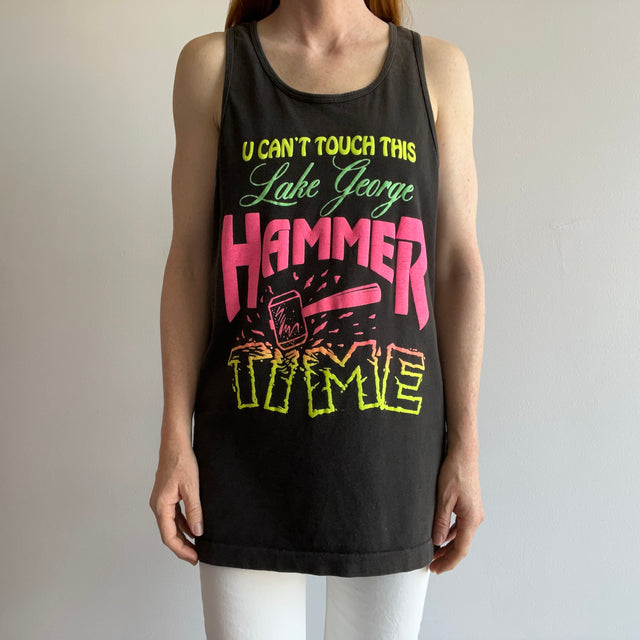 1980s Lake George - U Can't Touch This - Tank Top