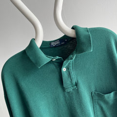 1980/90s USA Made Ralph Lauren Long Sleeve Polo Shirt