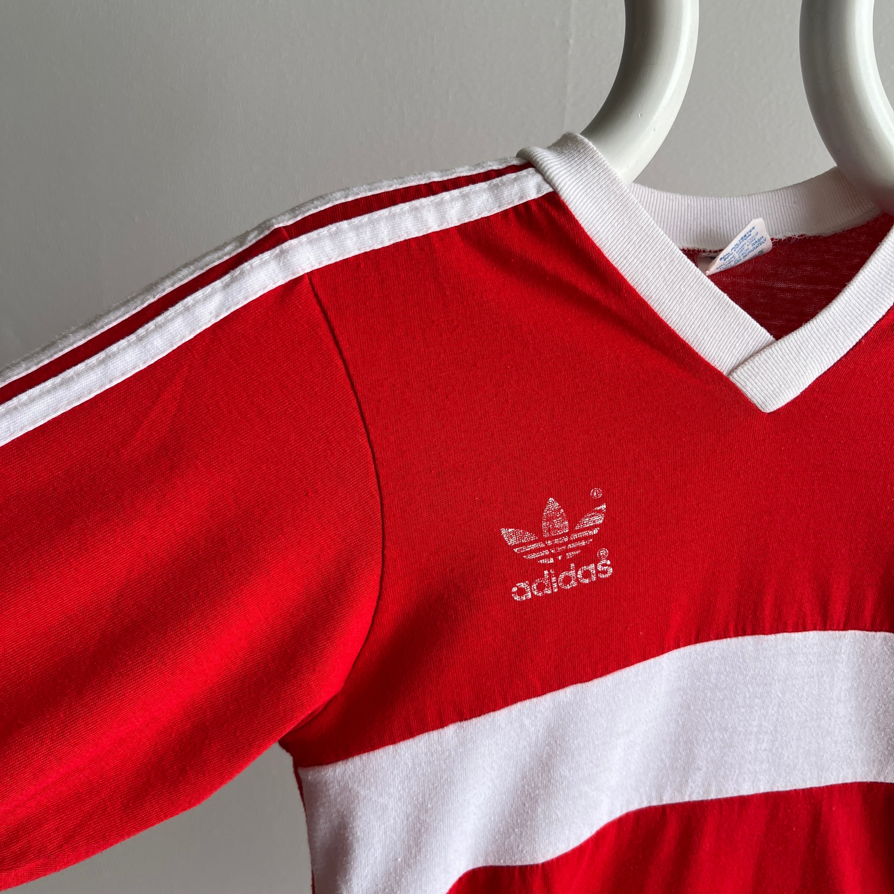 1980s Adidas USA Made Long Sleeve T-Shirt