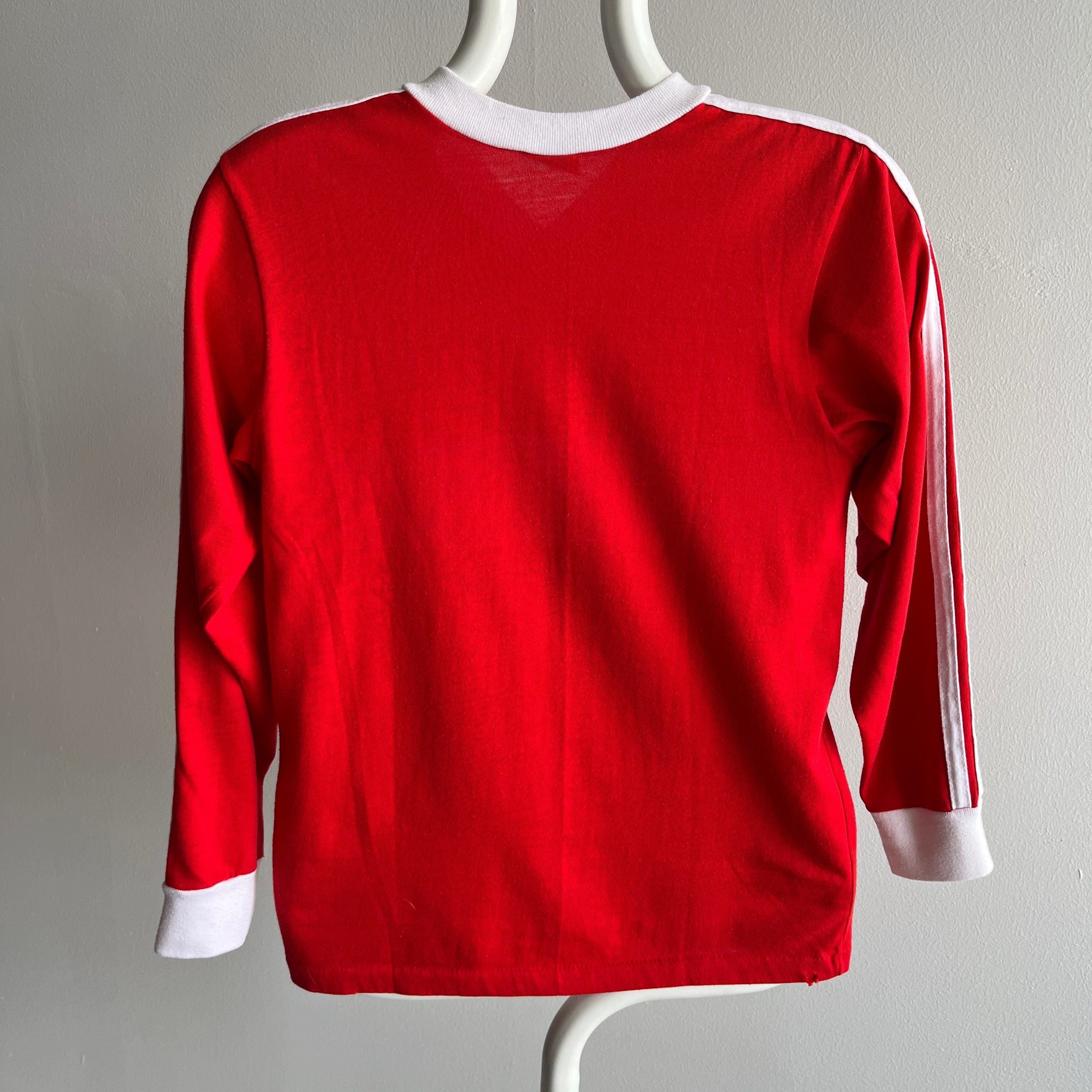 1980s Adidas USA Made Long Sleeve T-Shirt