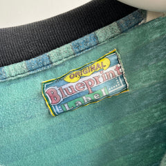 1980/90s Super Boxy Pocket Polo Long Sleeve Shirt