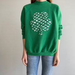 1990s DIY St. Paddy's Day Flair Sweatshirt