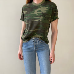 1970s Camo Pocket T Shirt