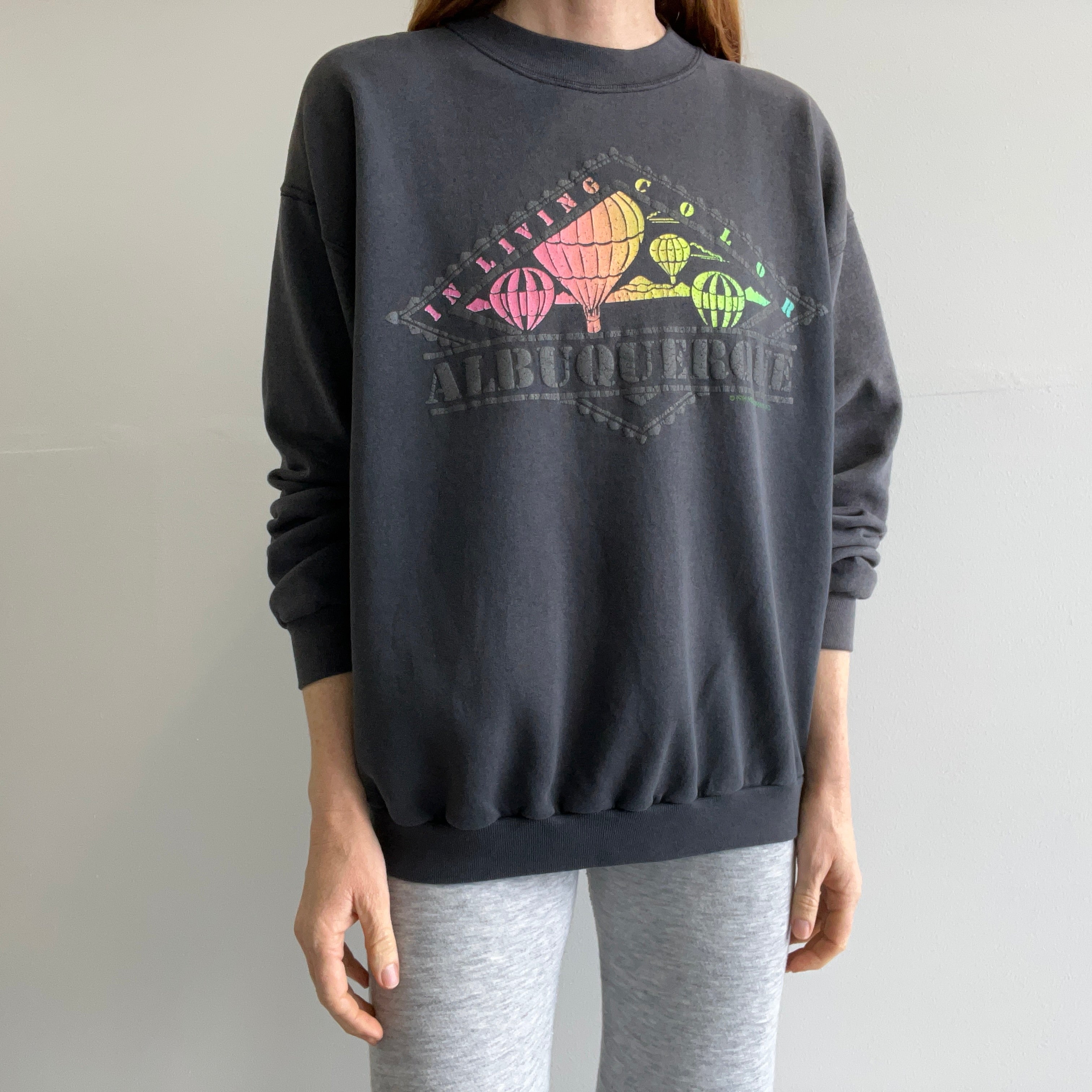 1991 Sun Faded Albuquerque Sweatshirt