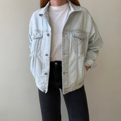 1980s Light Wash Denim Jacket - Jordache Alert