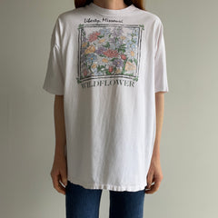 1990s Liberty, Missouri - Wildflowers Perfectly Tattered and Wonderful T-Shirt