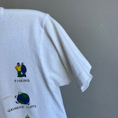 1980s Martha's Vineyard Tourist T-Shirt That is Really Great and Also Stained