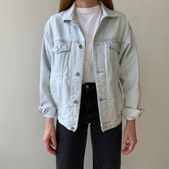 1980s Light Wash Denim Jacket - Jordache Alert