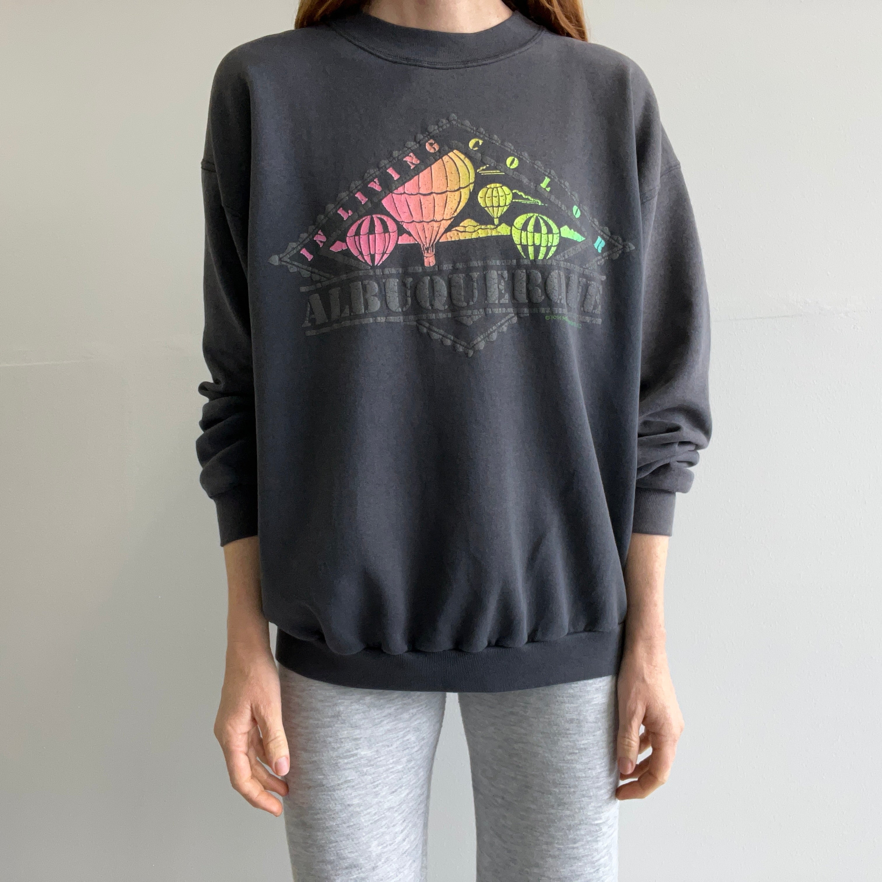 1991 Sun Faded Albuquerque Sweatshirt