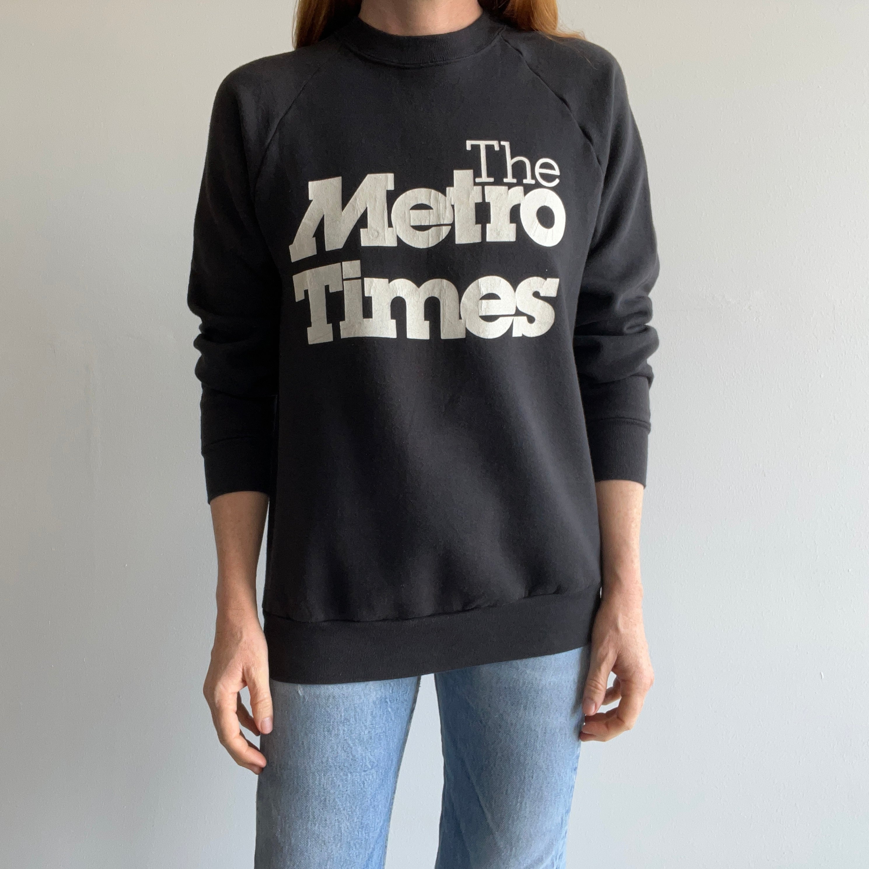1980s The Metro Times Sweatshirt by FOTL
