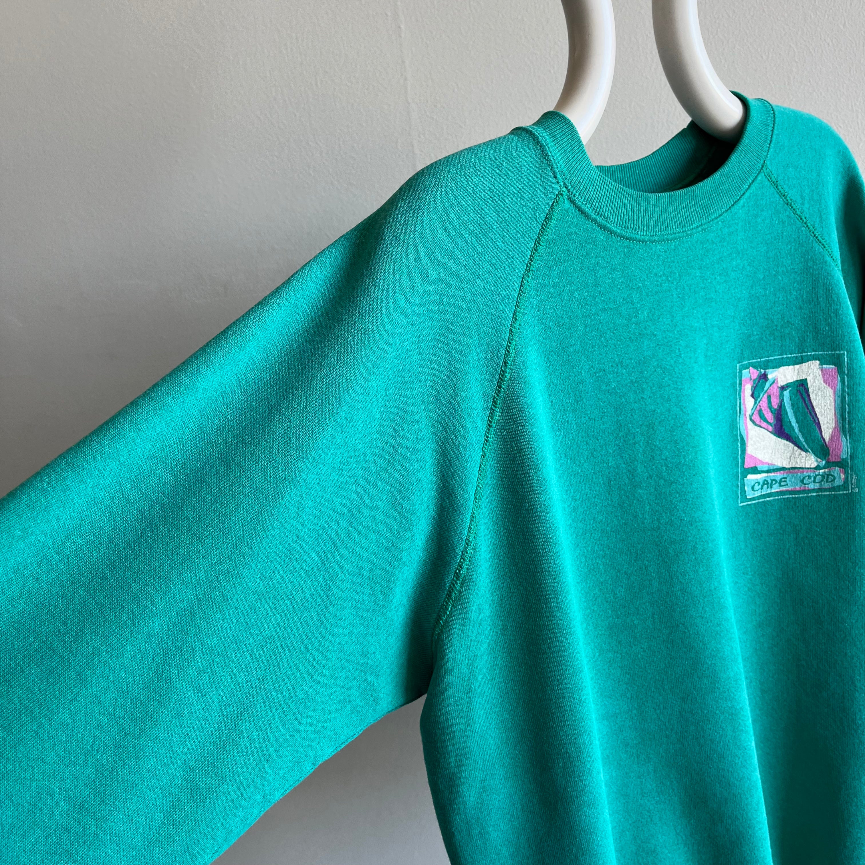 1980s Cape Cod Sweatshirt with Staining