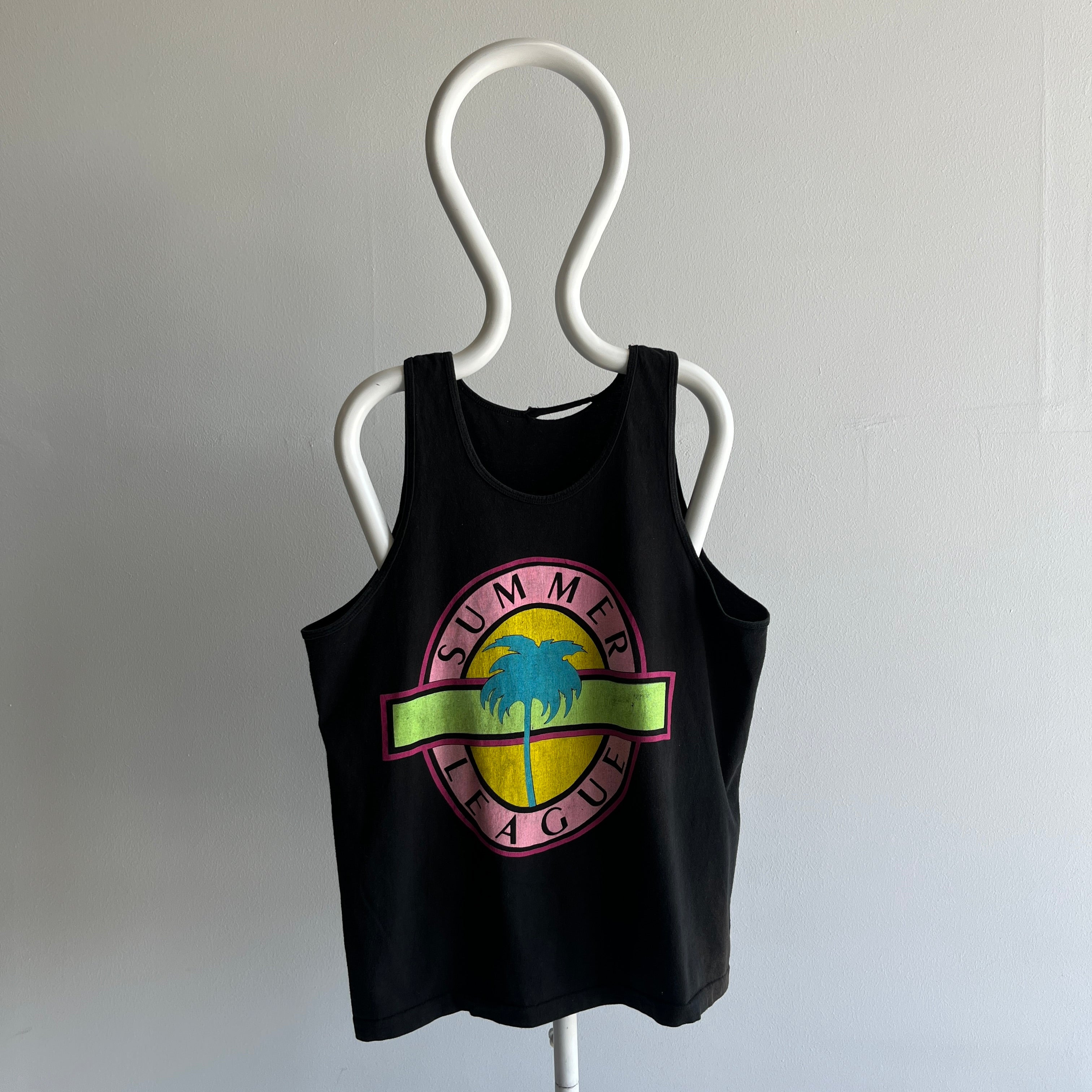 1980s Summer League Tank Top