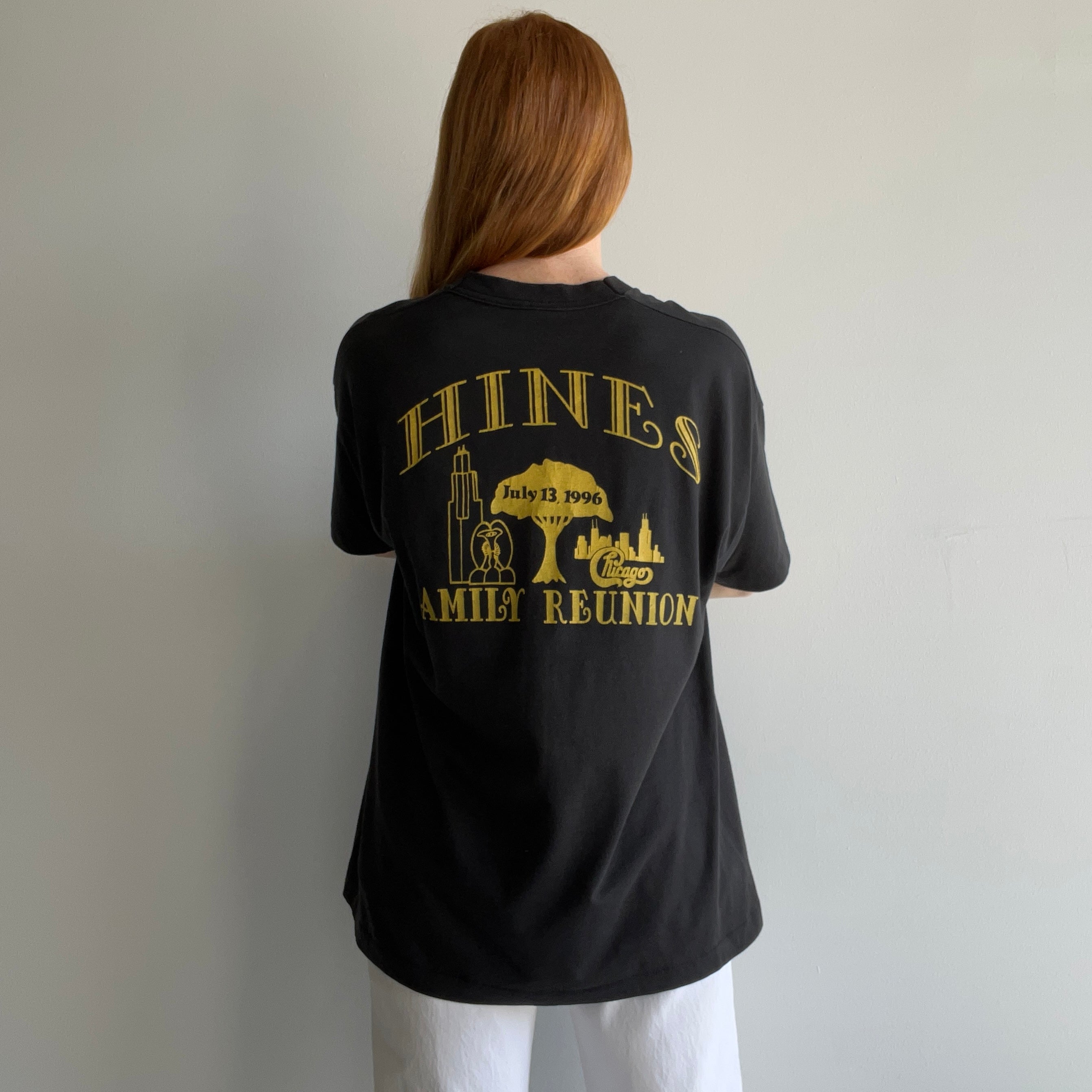 1996 (july 13th) Hines Family Reunion in Chicago - T-Shirt