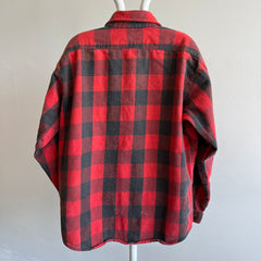 1980/90s Five Brothers Buffalo Plaid Cotton Flannel