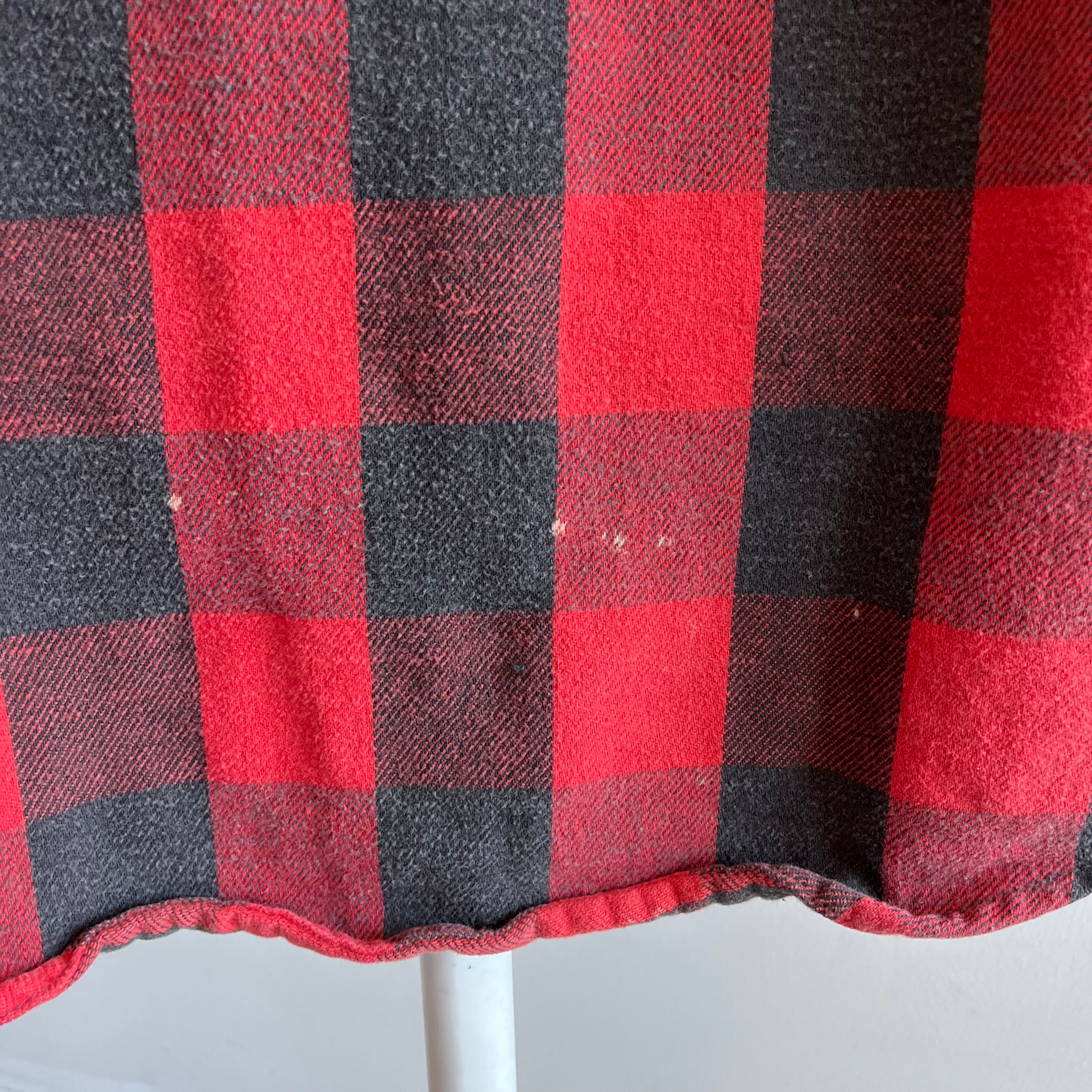 1980/90s Five Brothers Buffalo Plaid Cotton Flannel