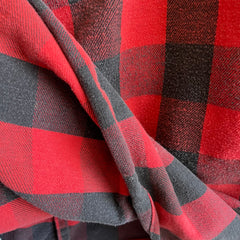 1980/90s Five Brothers Buffalo Plaid Cotton Flannel