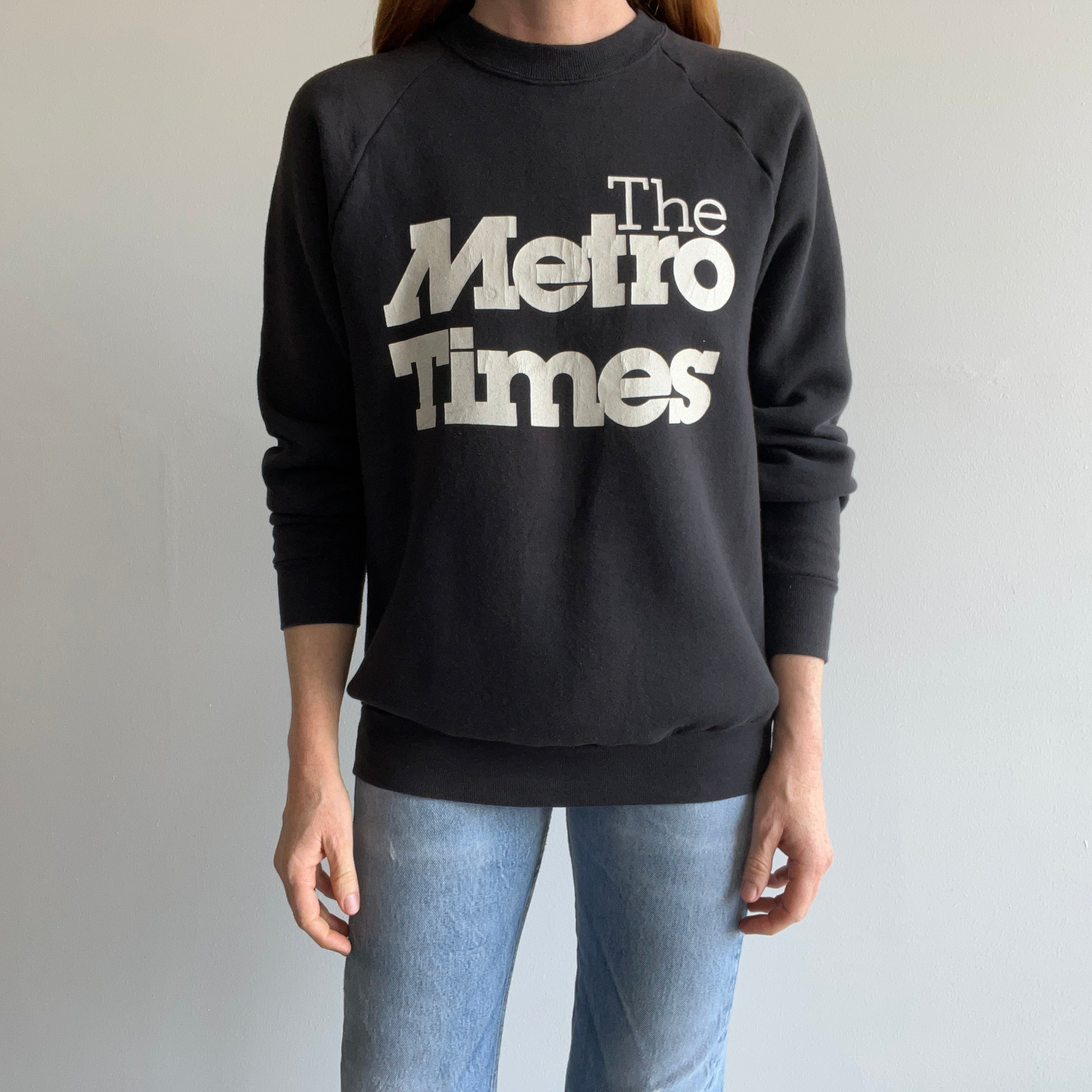 1980s The Metro Times Sweatshirt by FOTL