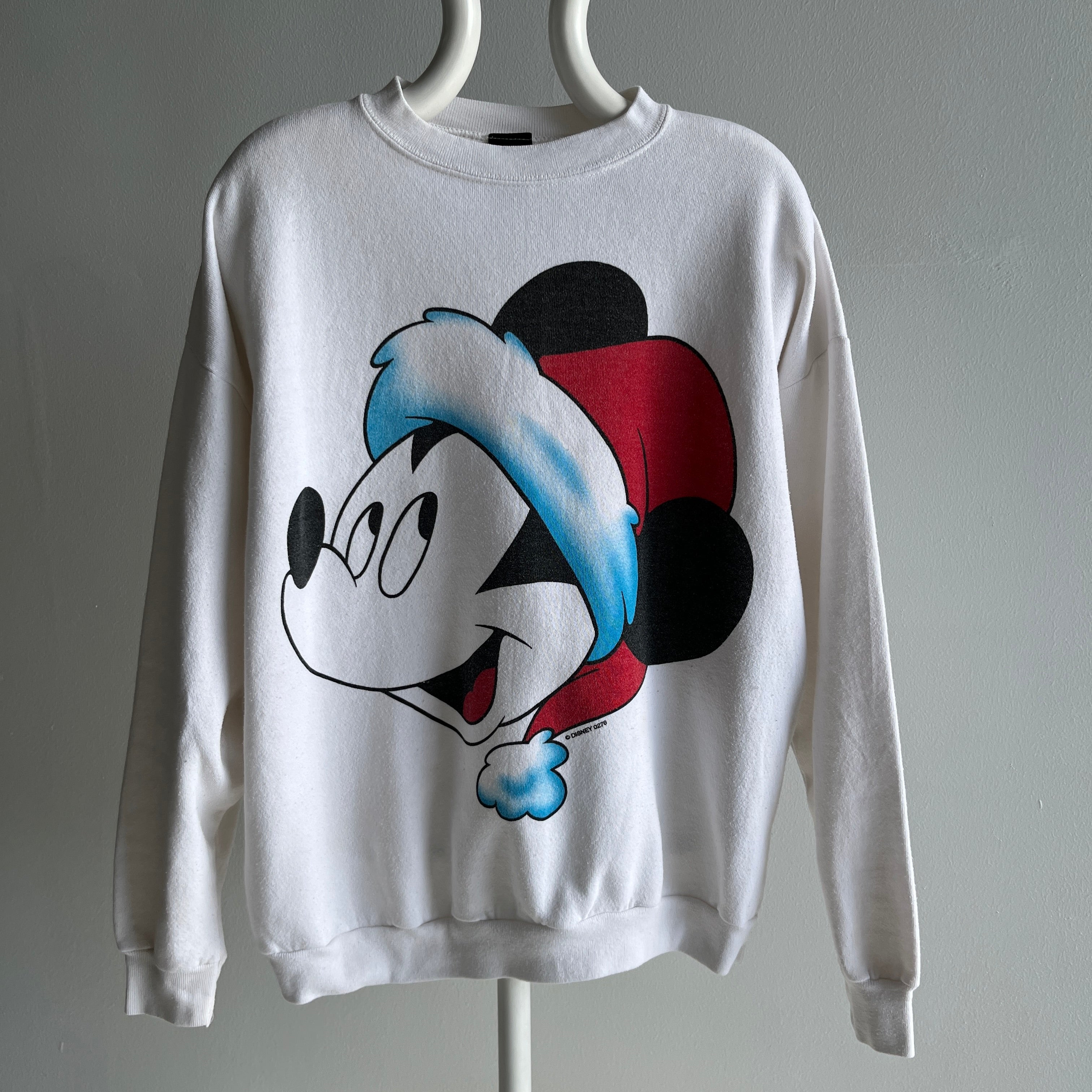 1990s Santa Mickey Sweatshirt