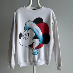 1990s Santa Mickey Sweatshirt