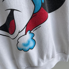 1990s Santa Mickey Sweatshirt