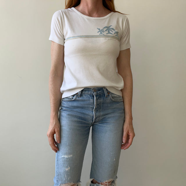 1970s Les Palmiers, Saint Tropez Tourist Ring Baby T-Shirt