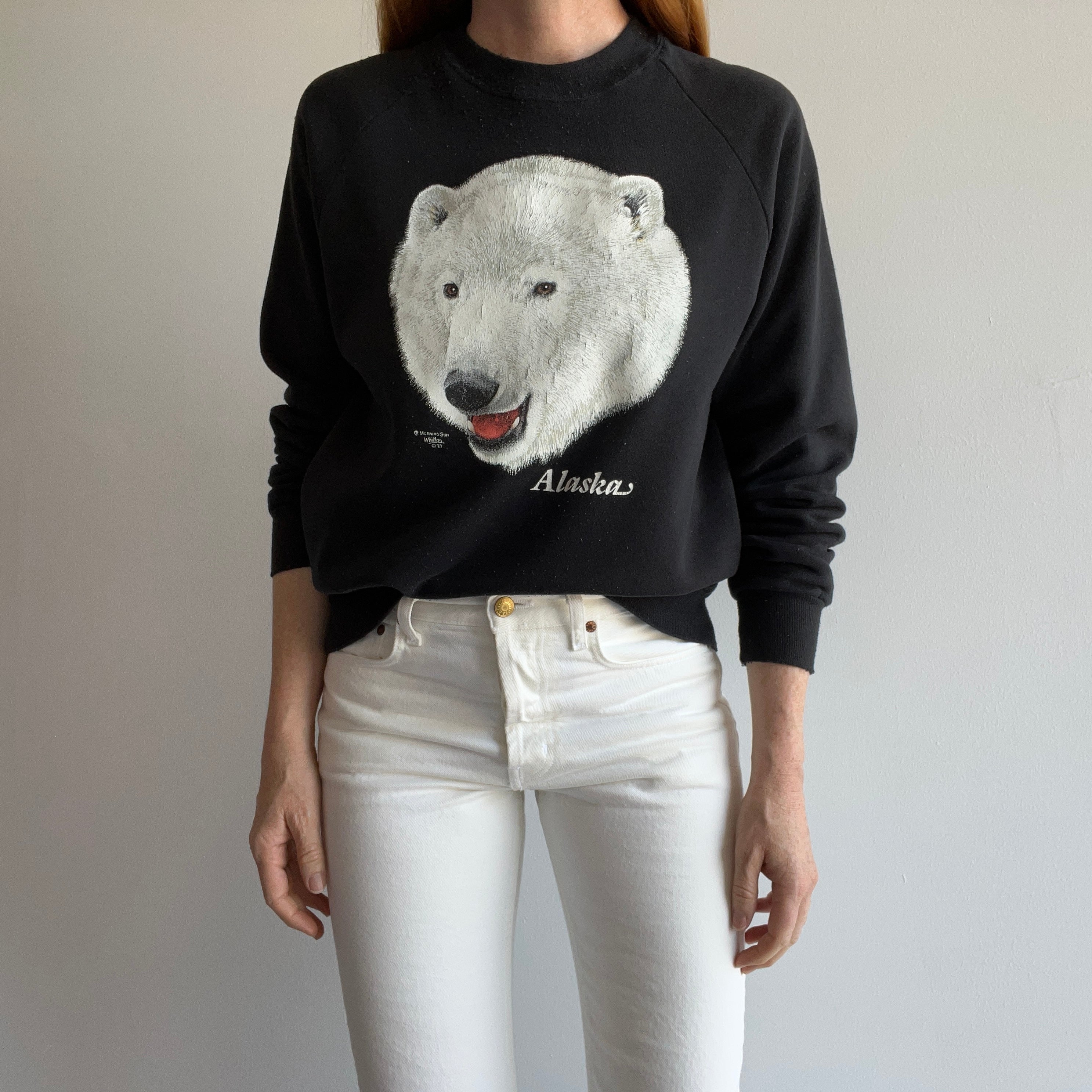 1987 Alaska Polar Bear Sweatshirt