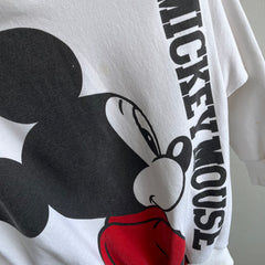 1980s Mickey Mouse Sweatshirt  - Front and Back - w Staining