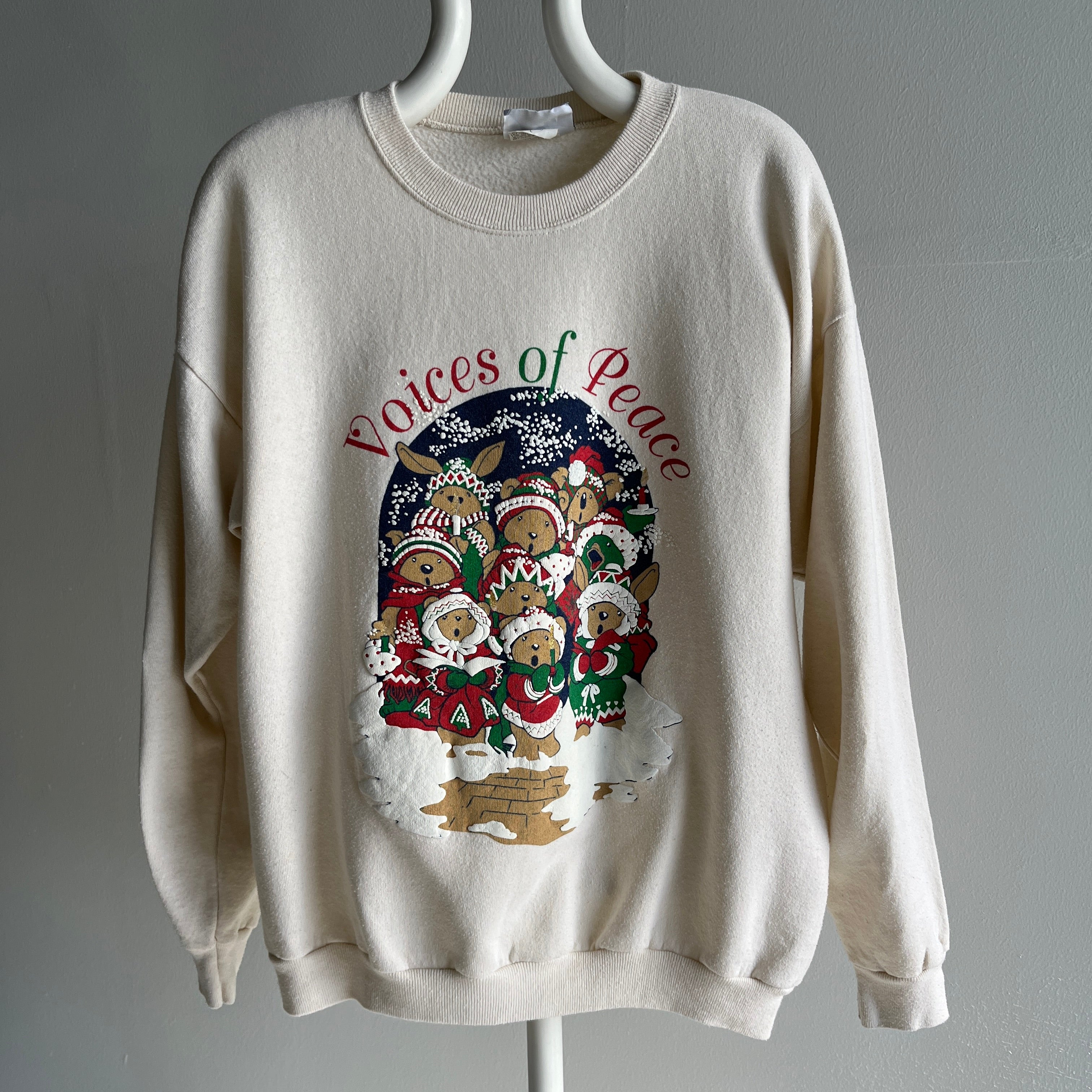 1980/90s Voices of Peace Sweatshirt - Awwwww