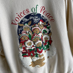 1980/90s Voices of Peace Sweatshirt - Awwwww