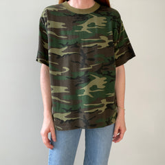 1980s Camo T Shirt