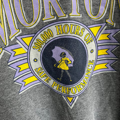1990/2000s Morton's 300,000 Hours of Safe Performance 1/4 Zip Sweatshirt