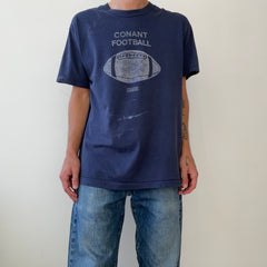 1980s Contant Football T Shirt