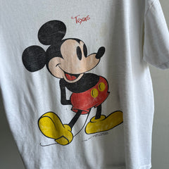 1980s Thinned Out Mickey T-Shirt