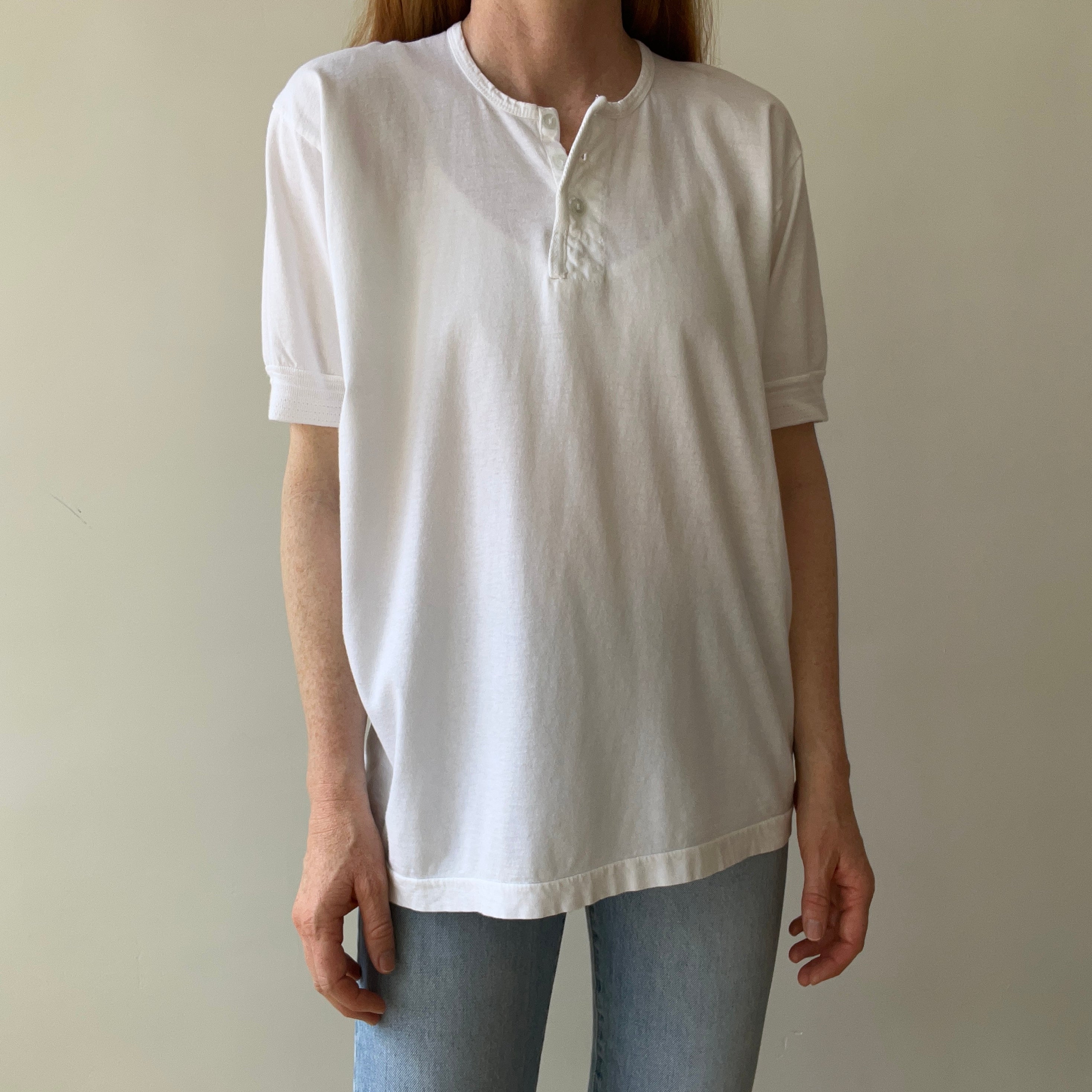 1960's Short Sleeve Henley T-Shirt