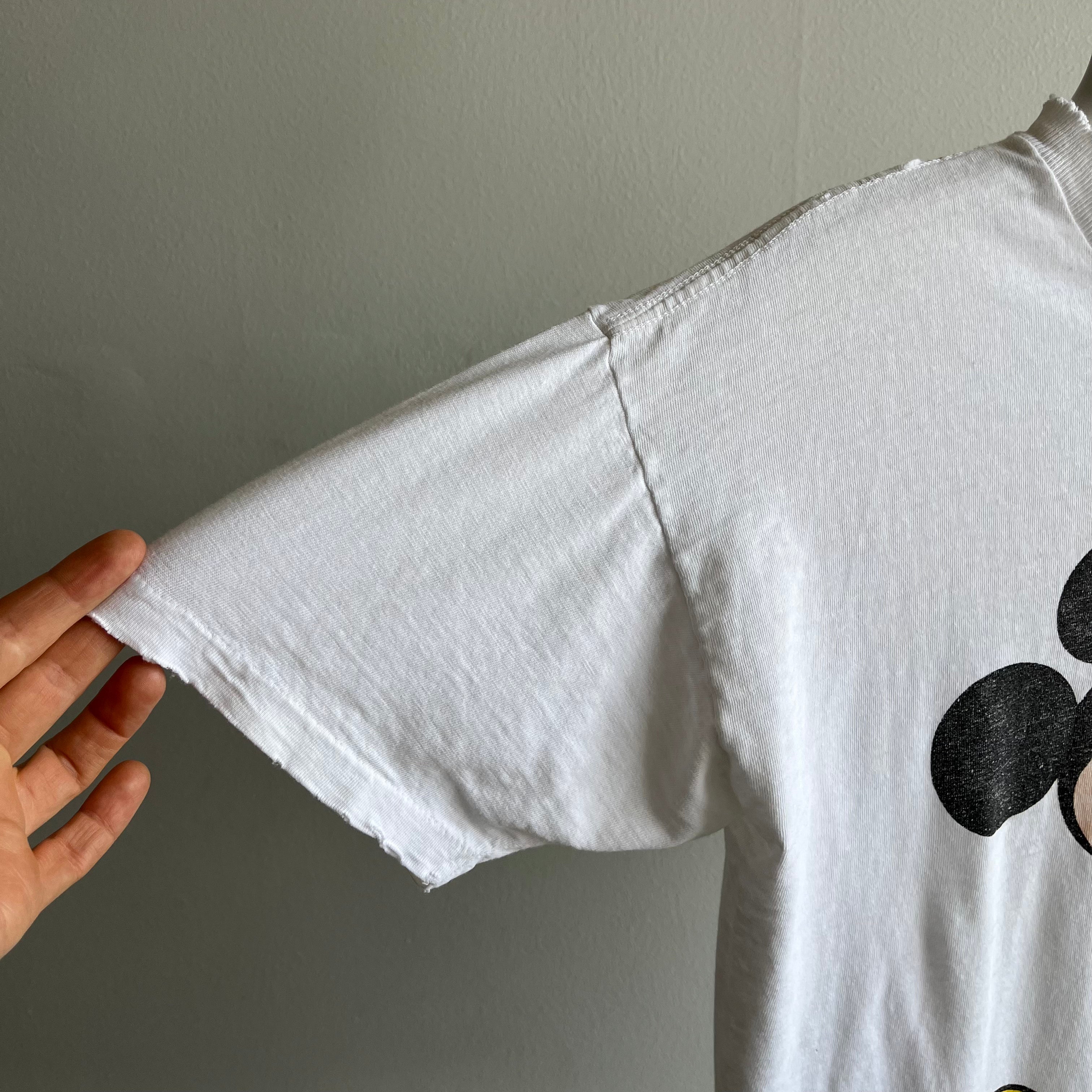 1980s Thinned Out Mickey T-Shirt