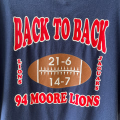 1994 Twice Back To Back Football T Shirt