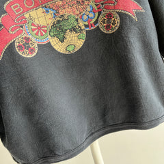 1980s Bonjour Denim Jeans Brand Sweatshirt/Shirt !!!