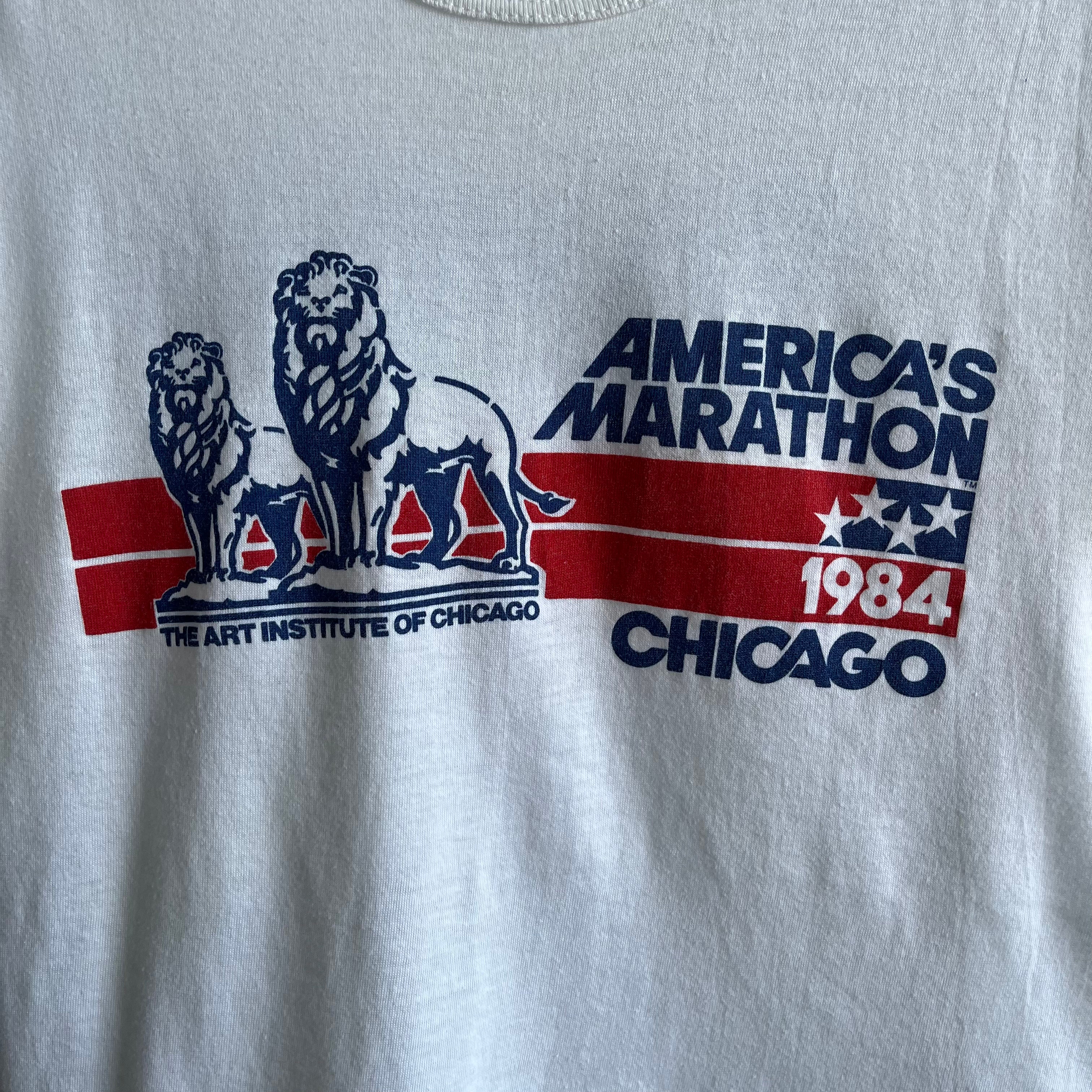 1984 America's Marathon - The Art Institute of Chicago - T-Shirt