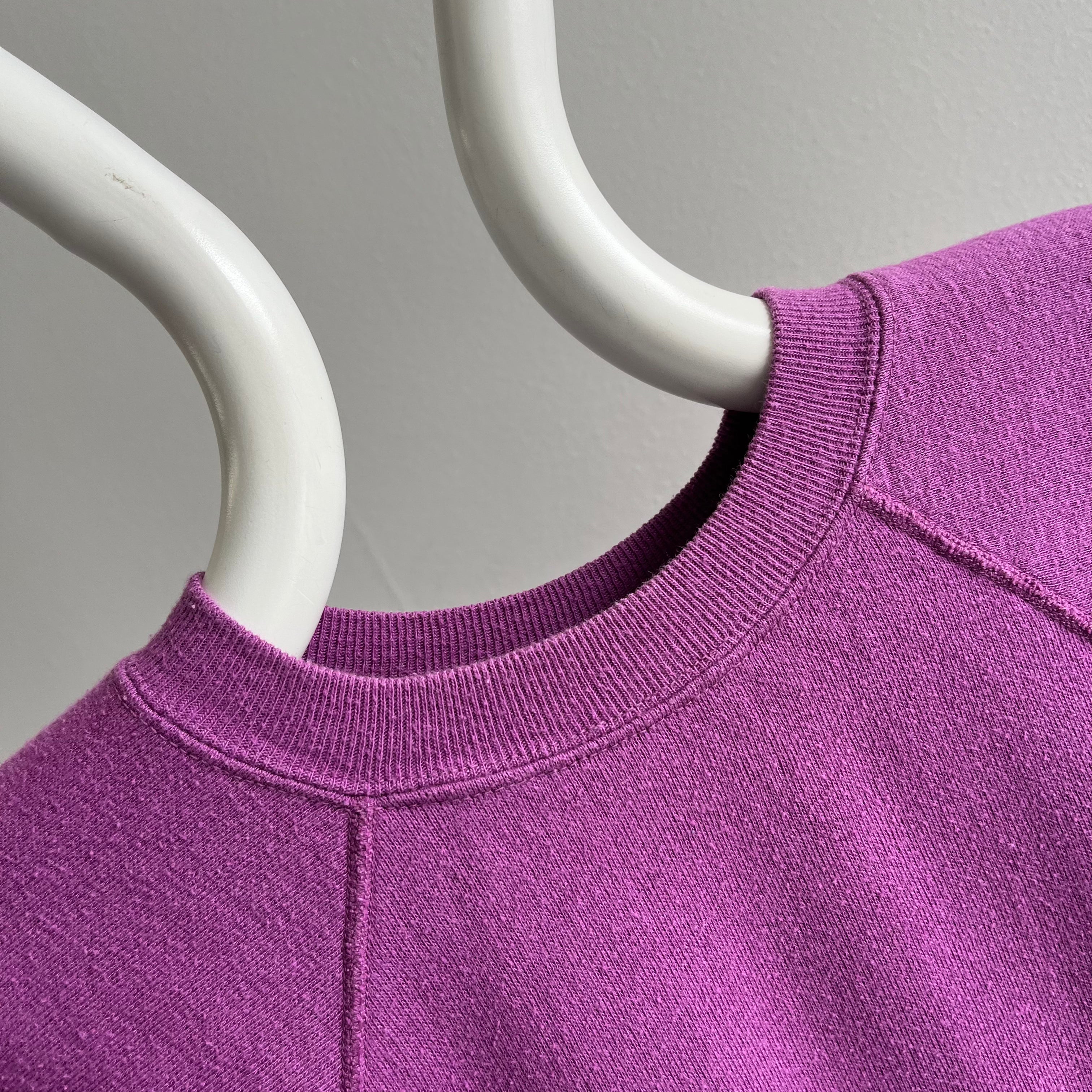 1980s Blank Purple Raglan by Steinwurtzel - YES!!!!