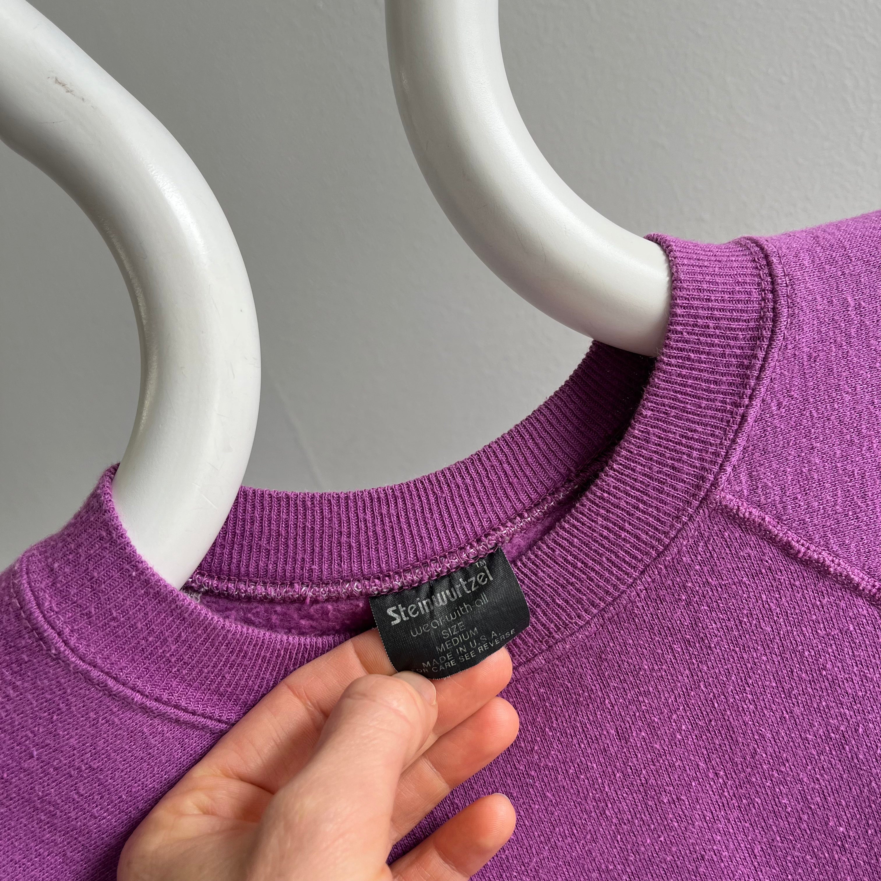 1980s Blank Purple Raglan by Steinwurtzel - YES!!!!