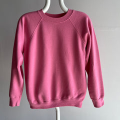 1980s Guava Pink Raglan by Hanes