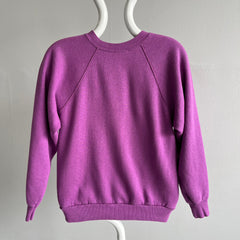 1980s Blank Purple Raglan by Steinwurtzel - YES!!!!