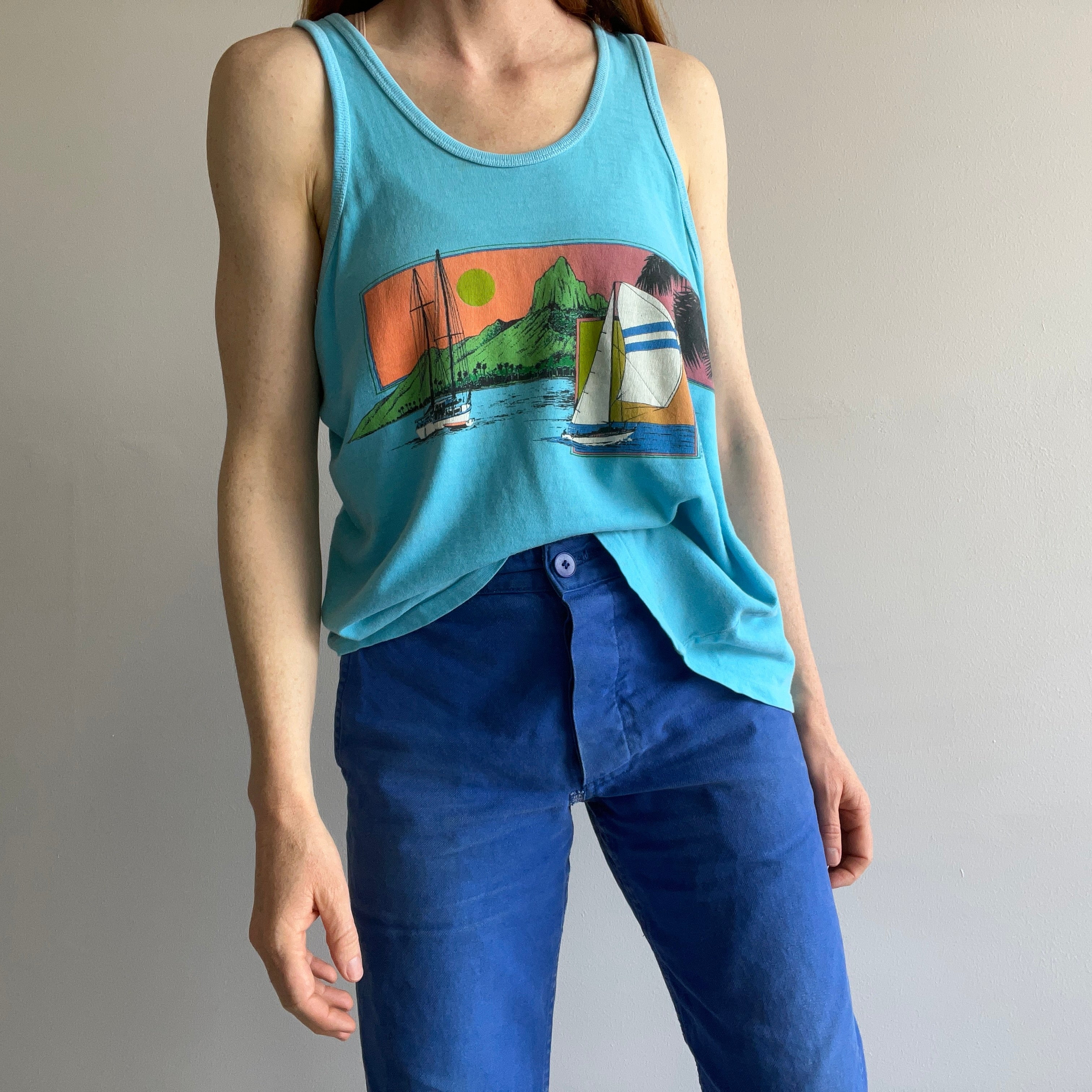 1987 Slouchiest Ever Summer Tank Top